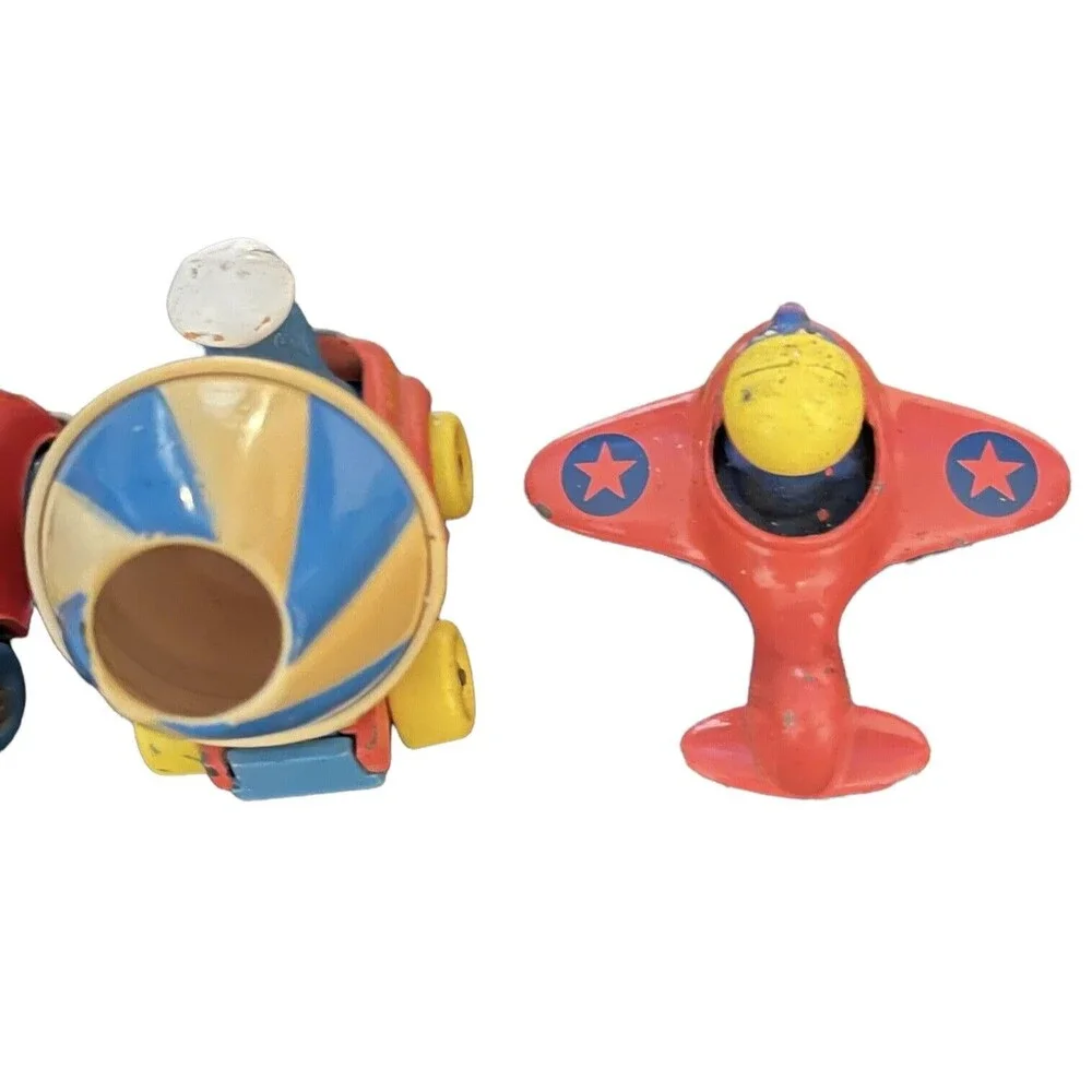 Vintage Diecast Sesame Street/Muppet 1980's Playskool/Kid dimension Lot of 5